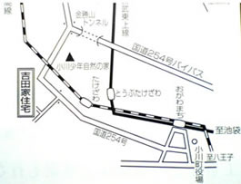 吉田家住宅地図
